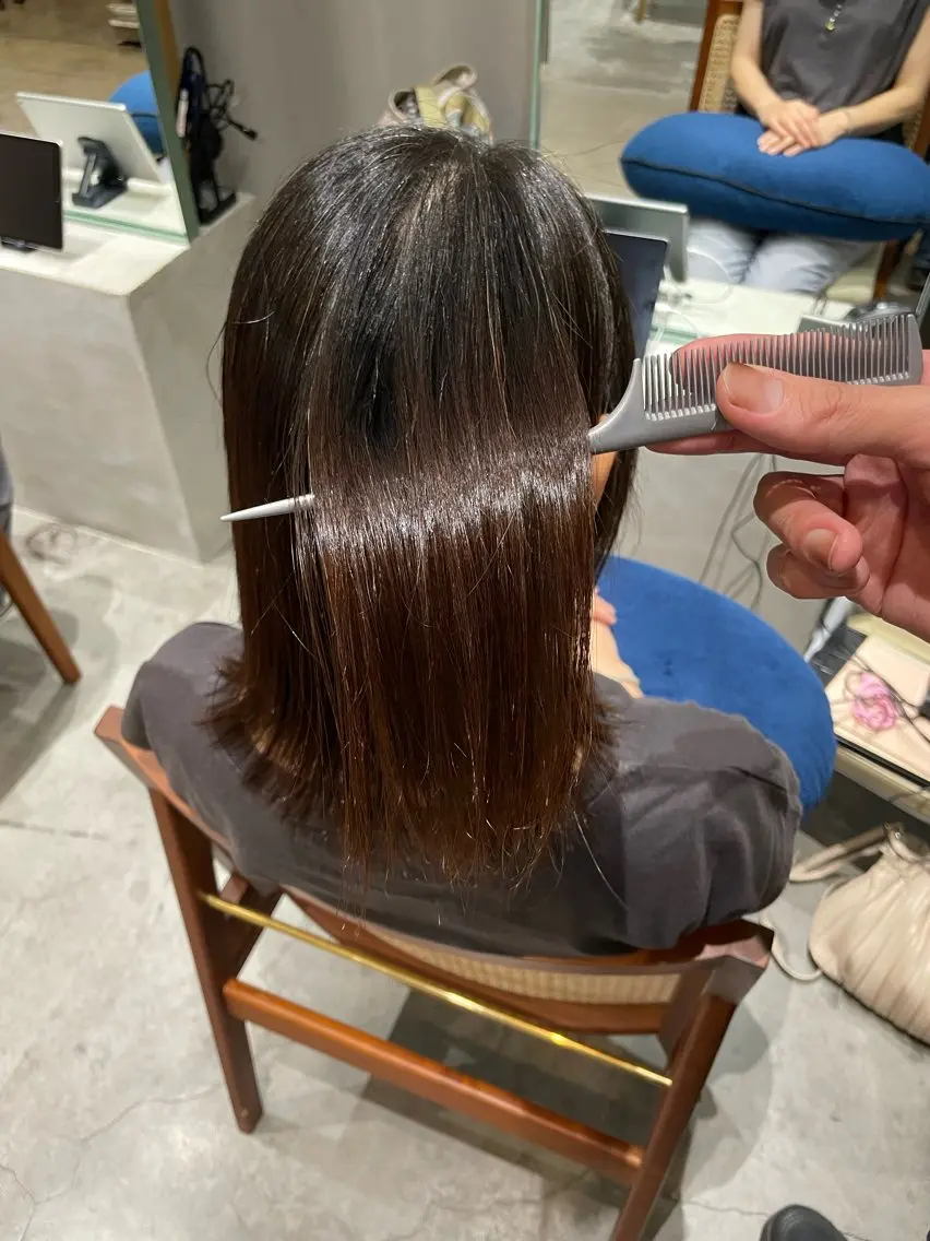 縮毛矯正 ミキ🐈‍⬛ 鎌倉のヘアスタイル