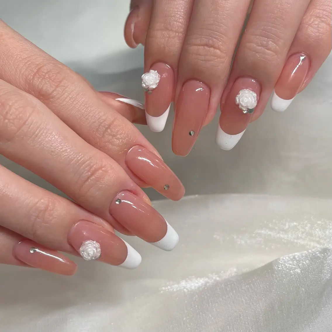 ネイル ハンドネイル joie ange rinna上本町のネイルデザイン