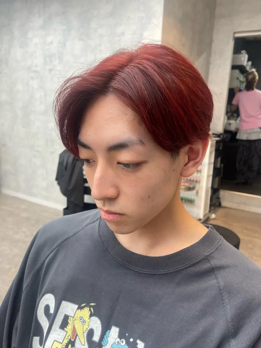 メンズ ヘアカラー ✨メンズ支持率no1 野上✨のヘアスタイル