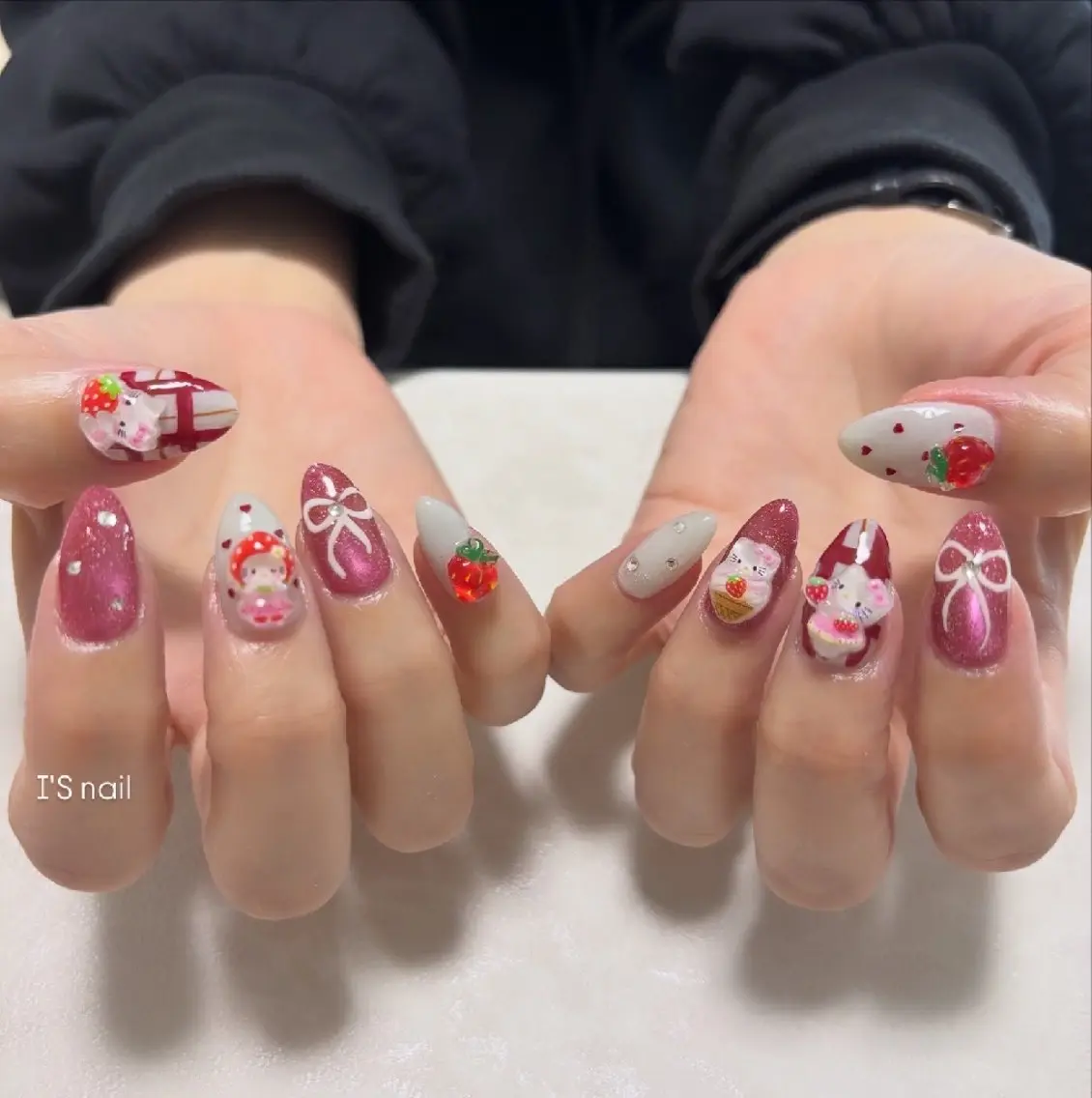 ネイル 持ち込み ハンドネイル I'S nail 佐野のネイルデザイン