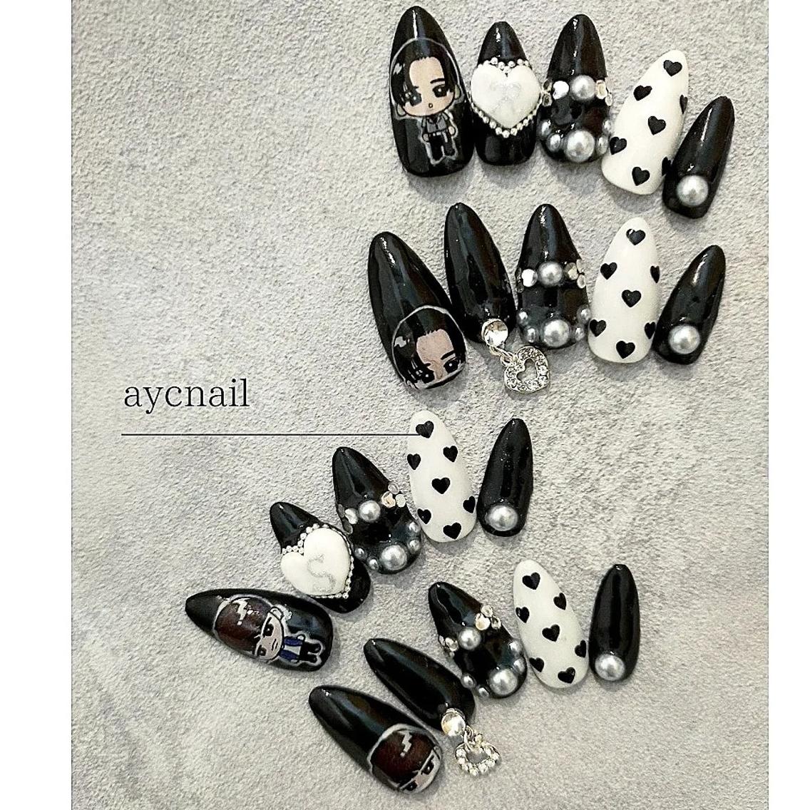 ネイル ハンドネイル 推しネイル | 　aycnailのネイルデザイン