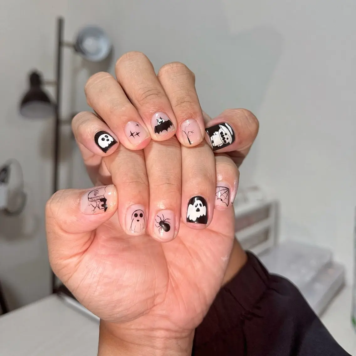 ネイル ハロウィン ネイルチップ AME29 Nail ネイルサロンのネイルデザイン