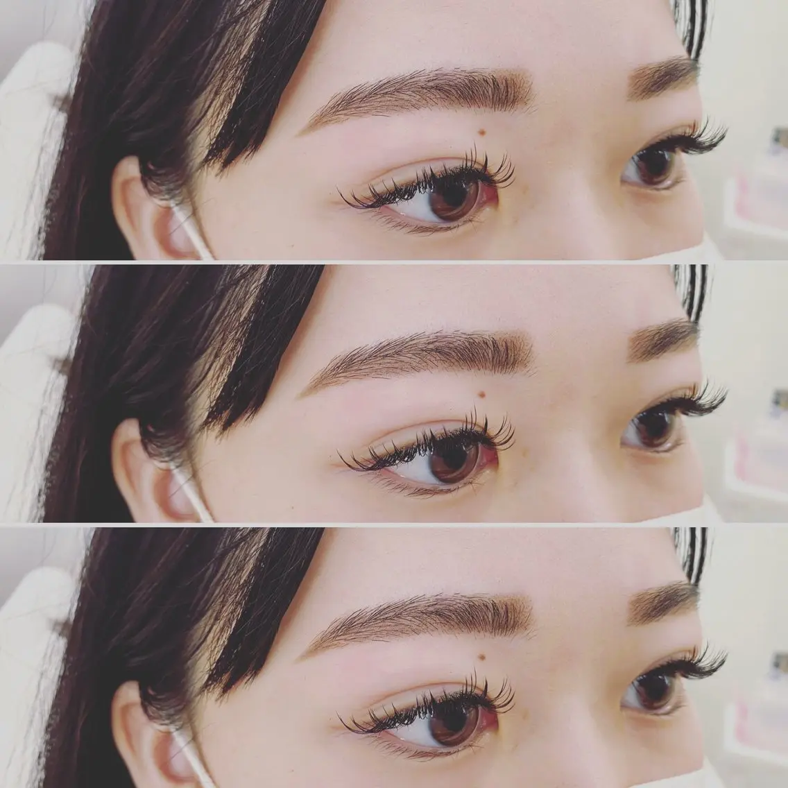 派手すぎない自然なまつエク🐋🫧はじめての方にも♡軽くて長持ちフラットラッシュ両目100本/アイシャンプー付きまつエクの写真