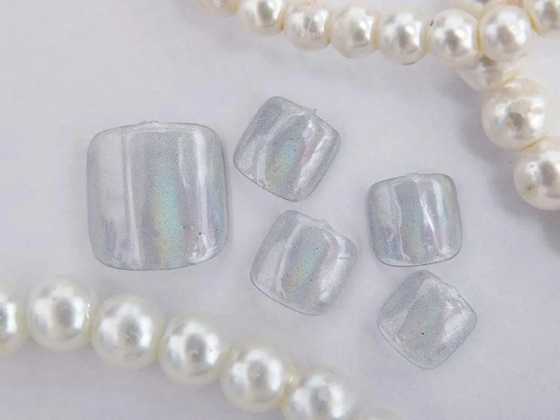 ネイル 桜ネイル フラッシュネイル フットネイル ジェルネイル キラキラネイル Tiary Nail Yのネイルデザイン