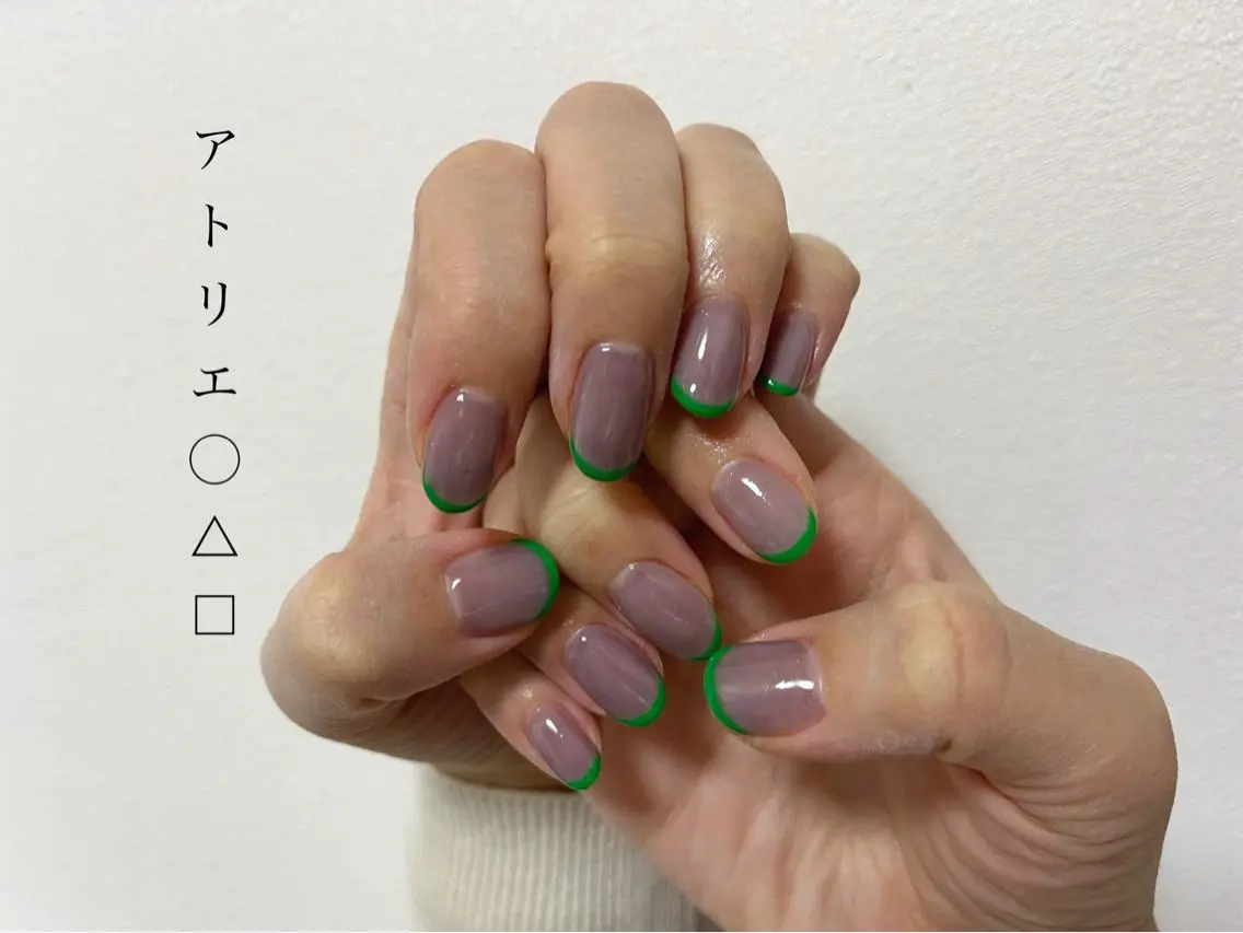 ネイル ハンドネイル アトリエ ○△□のネイルデザイン