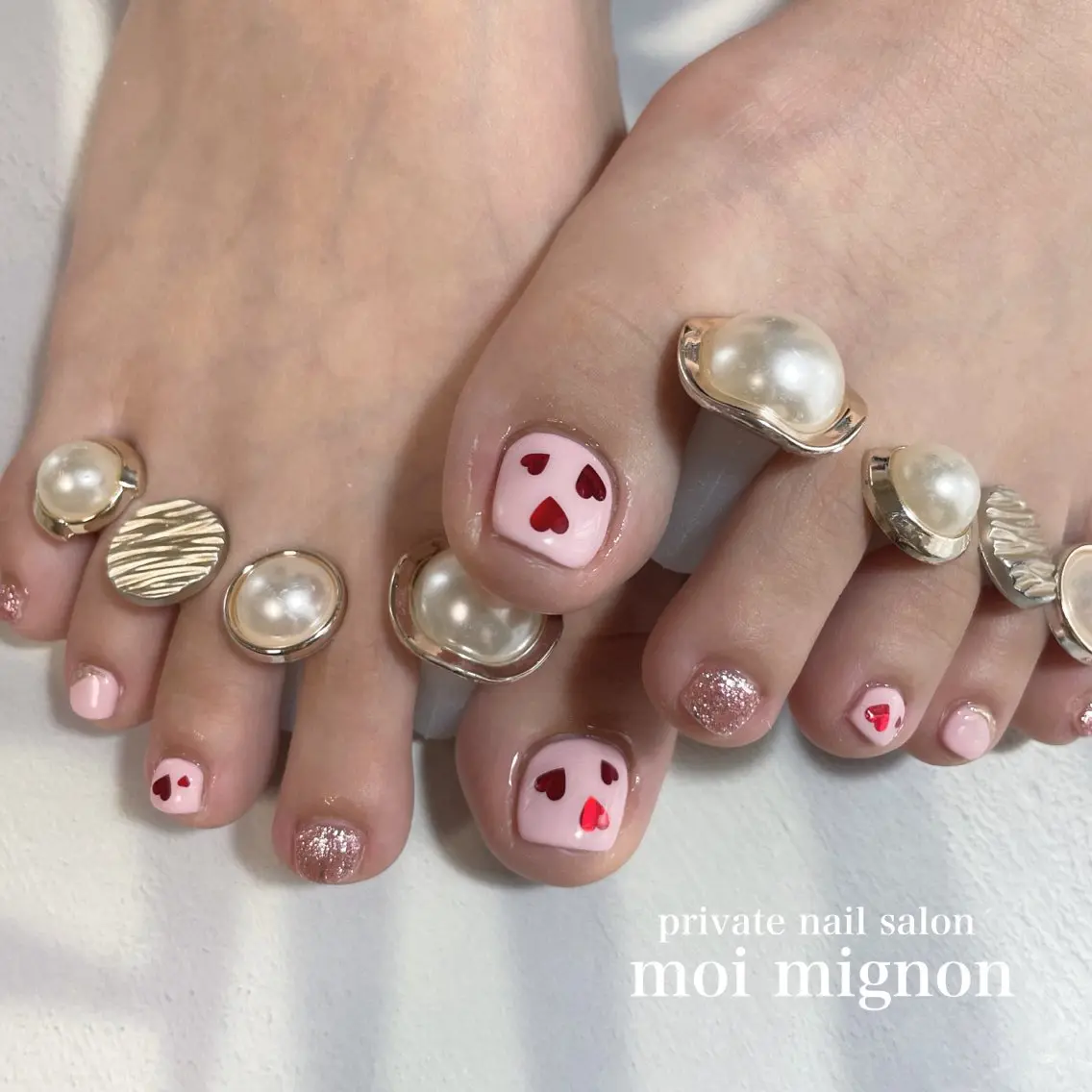 ネイル フットネイル nailist Aki♡のネイルデザイン