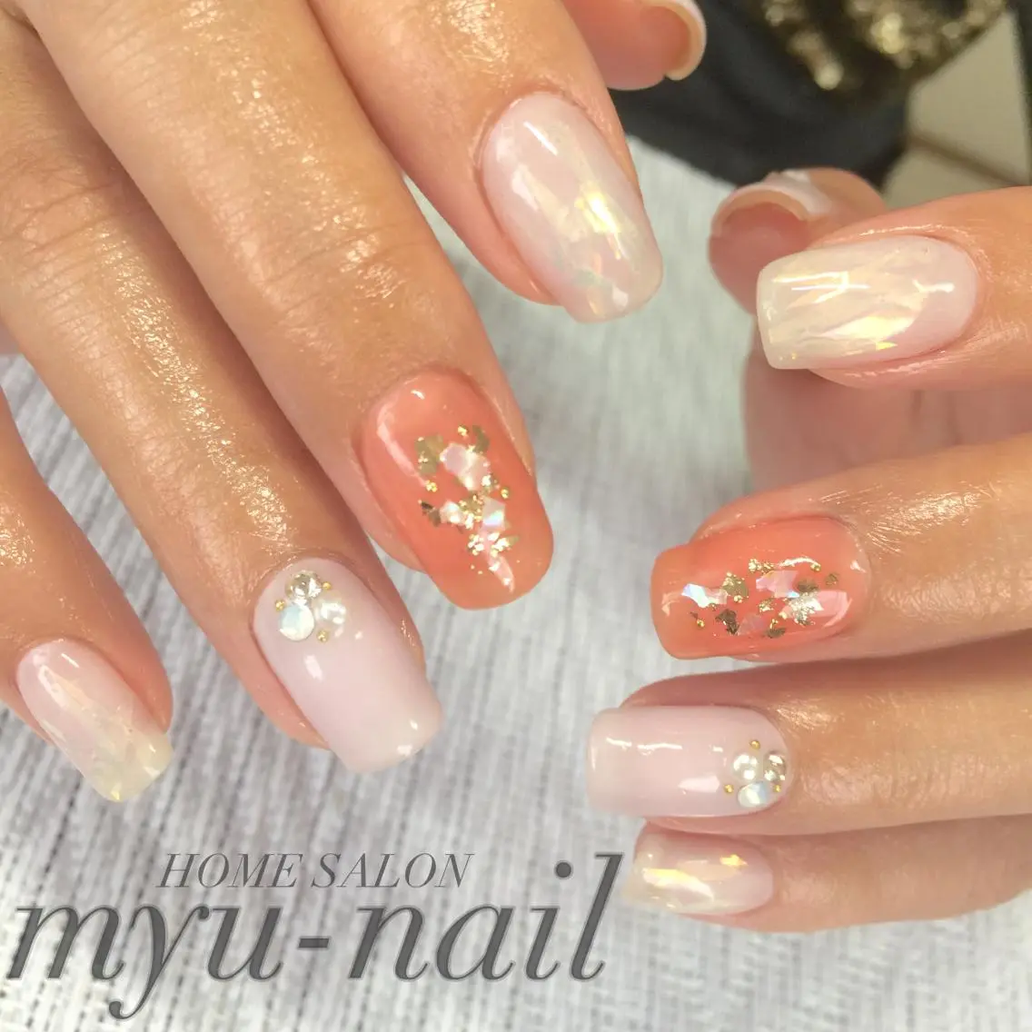 ネイル ハンドネイル ホームサロン myu-nailのネイルデザイン