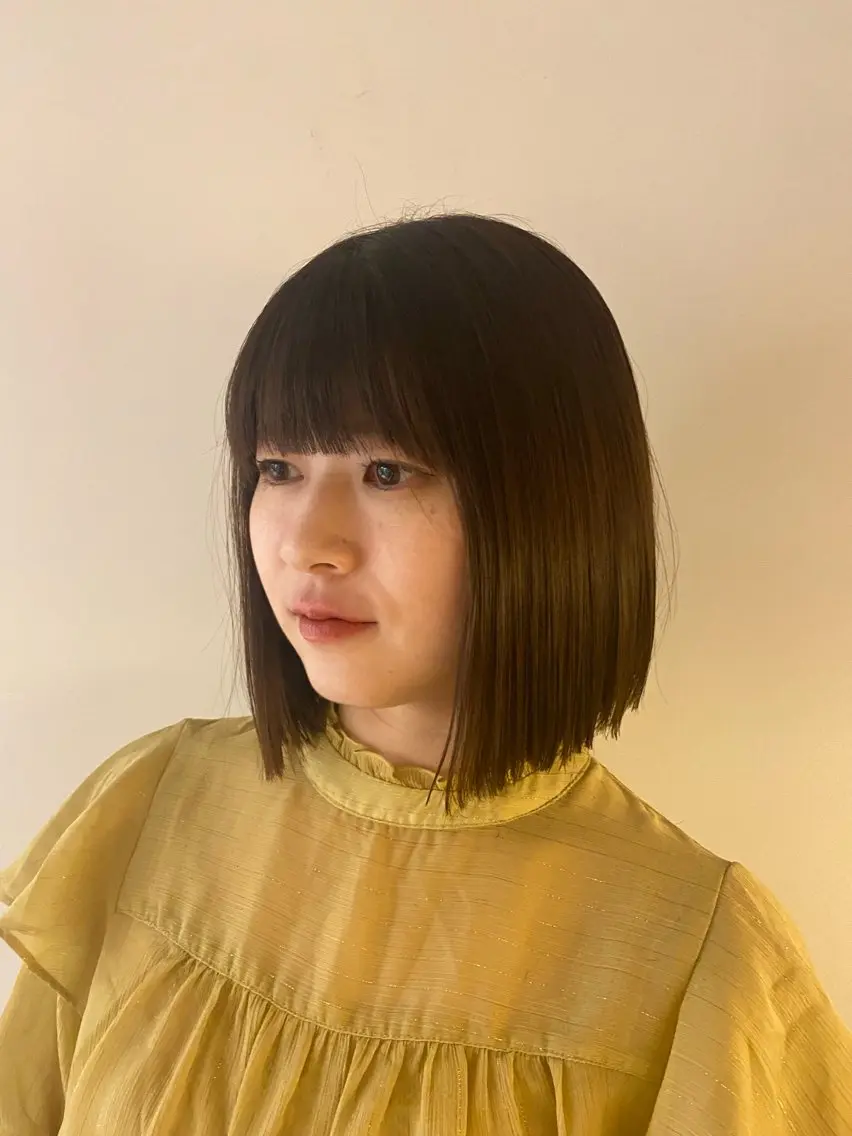 ショート ボブ 韓国風ヘア 表参道/ボブカット 岩倉稜真のヘアスタイル