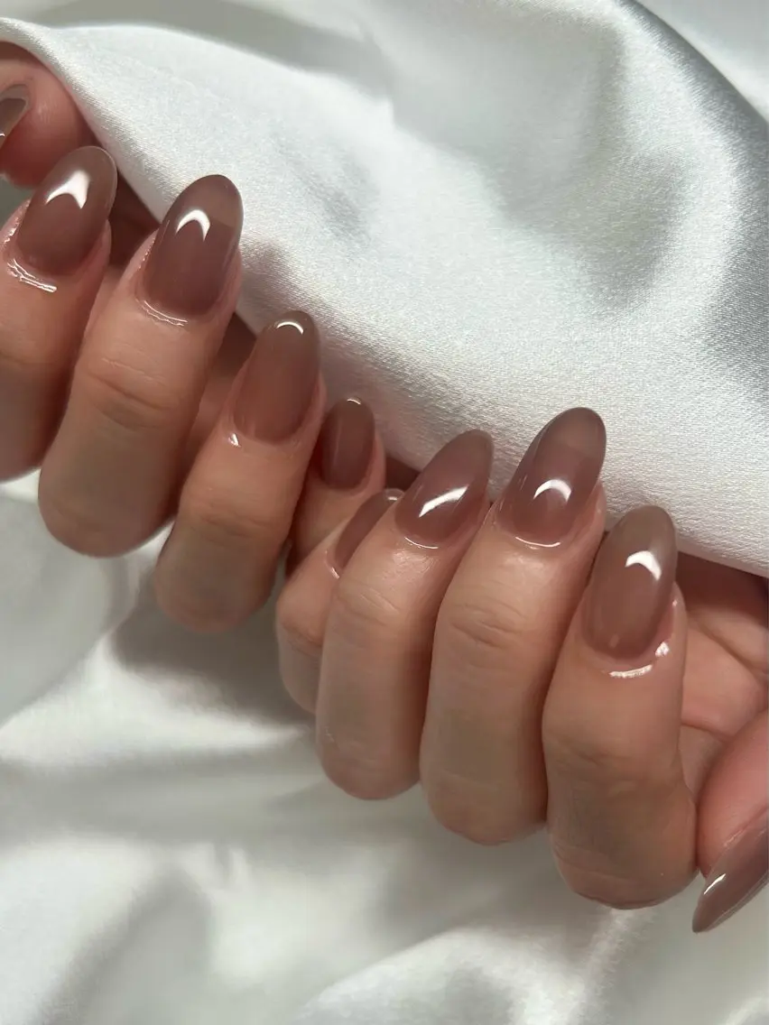 ネイル ワンカラーネイル シンプルネイル ハンドネイル nail salon SUIのネイルデザイン