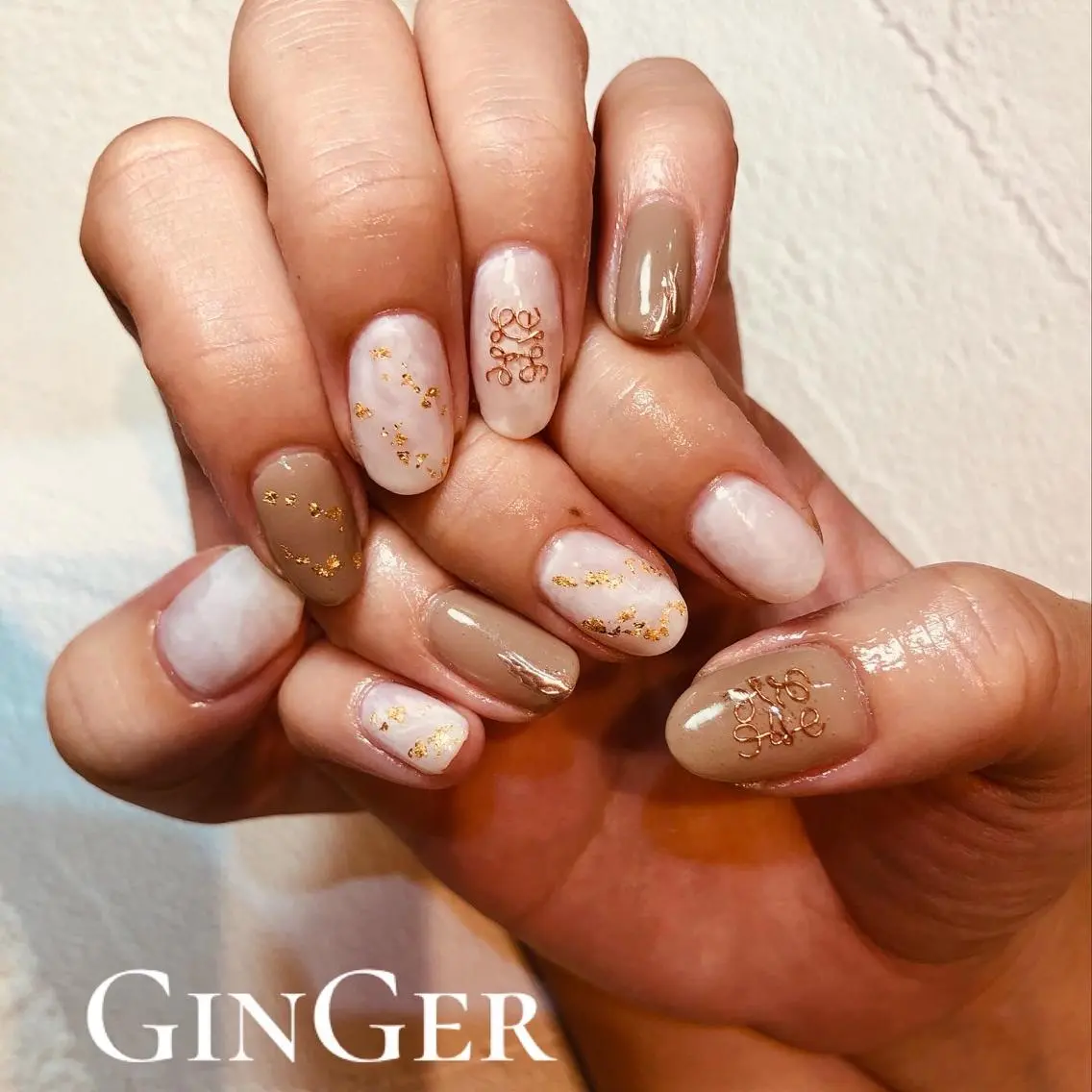 ネイル ginger nail&spaのネイルデザイン