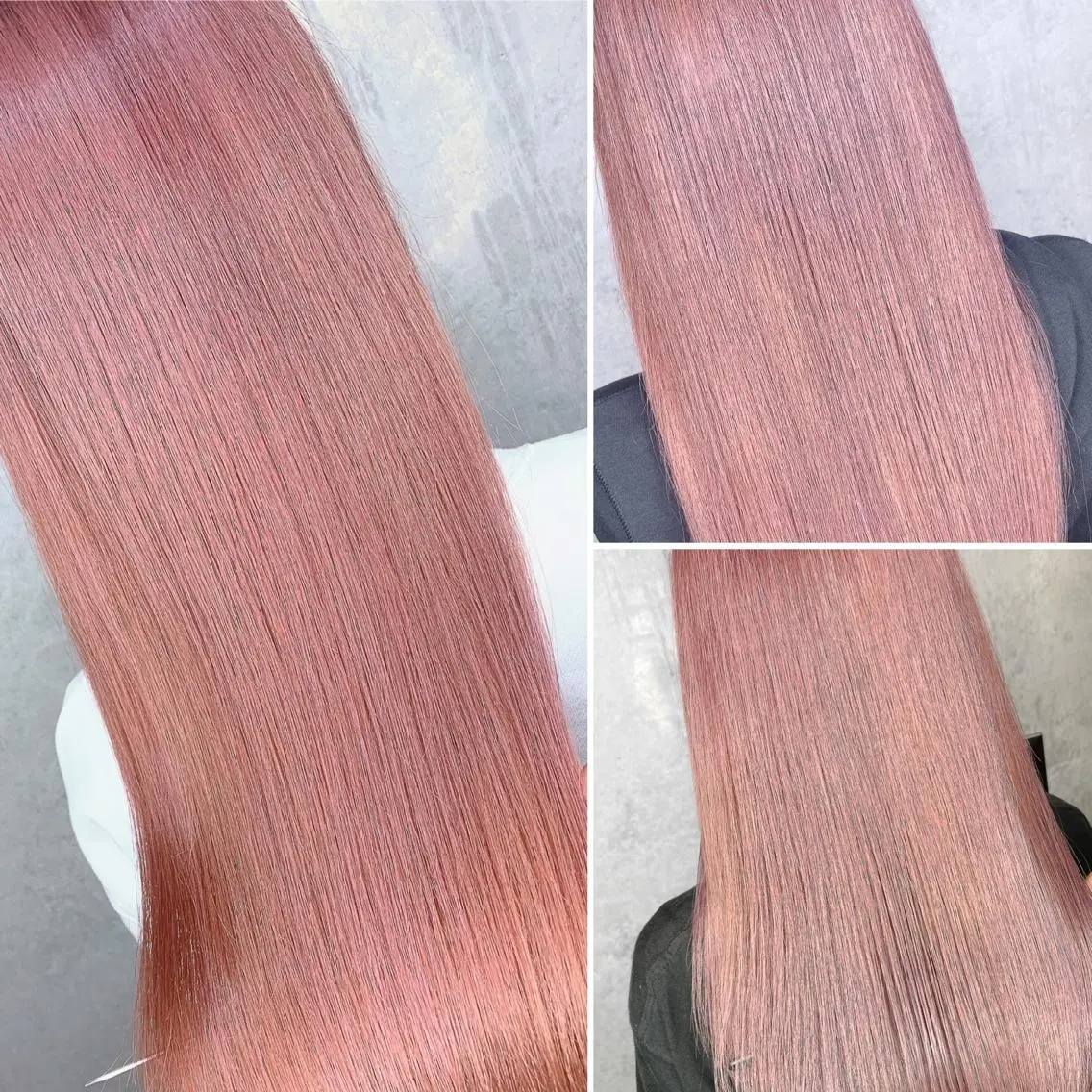 セミロング カラー ベージュカラー ブリーチ ケアブリーチ ダブルカラー ピンクカラー ヘアカラー トリートメント ヘアセット LAS 代表 ナガカワ コウヘイのヘアスタイル
