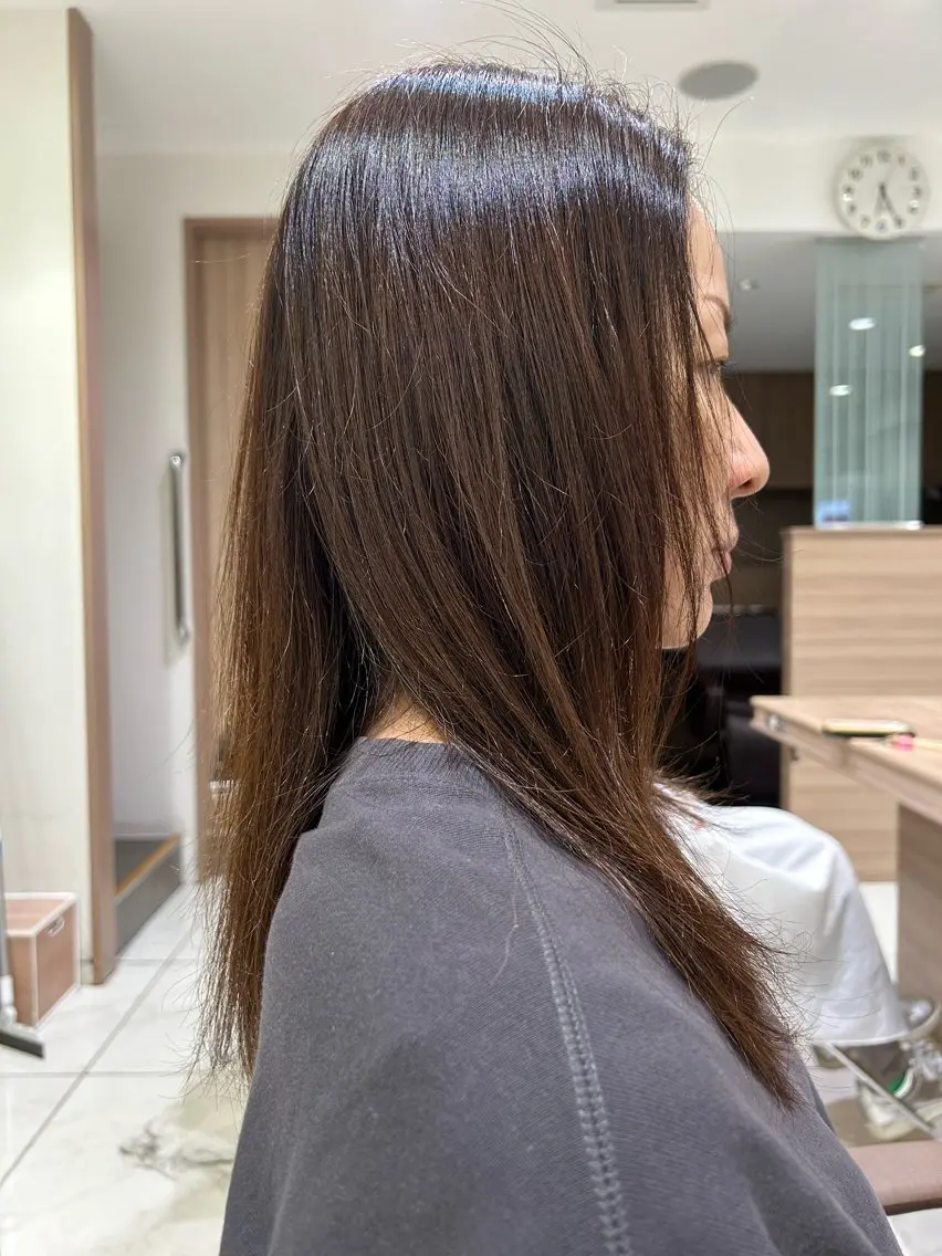 セミロング 小平 悠人のヘアスタイル
