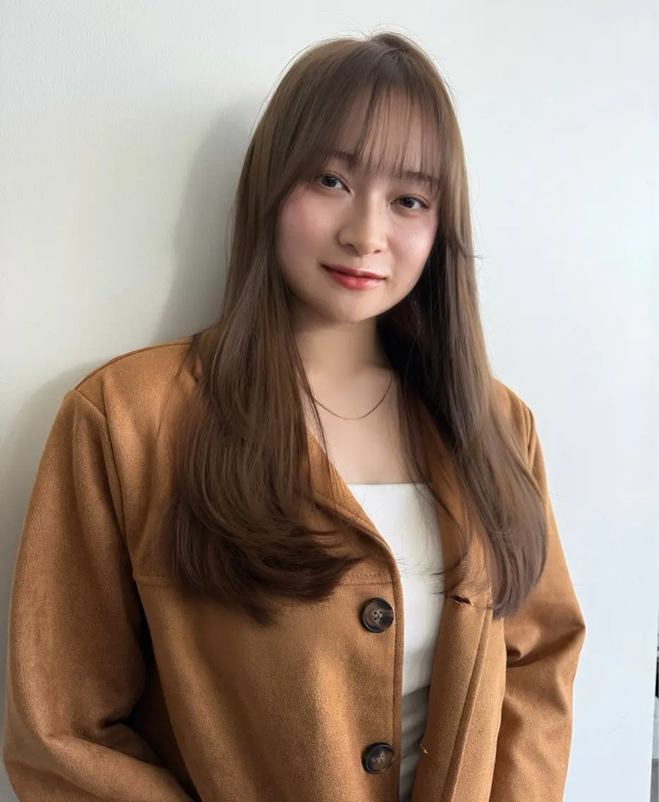 ツヤツヤ髪質改善ストレートの写真