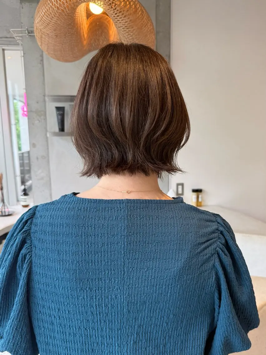 メンテナンス白髪ぼかしリタッチの写真