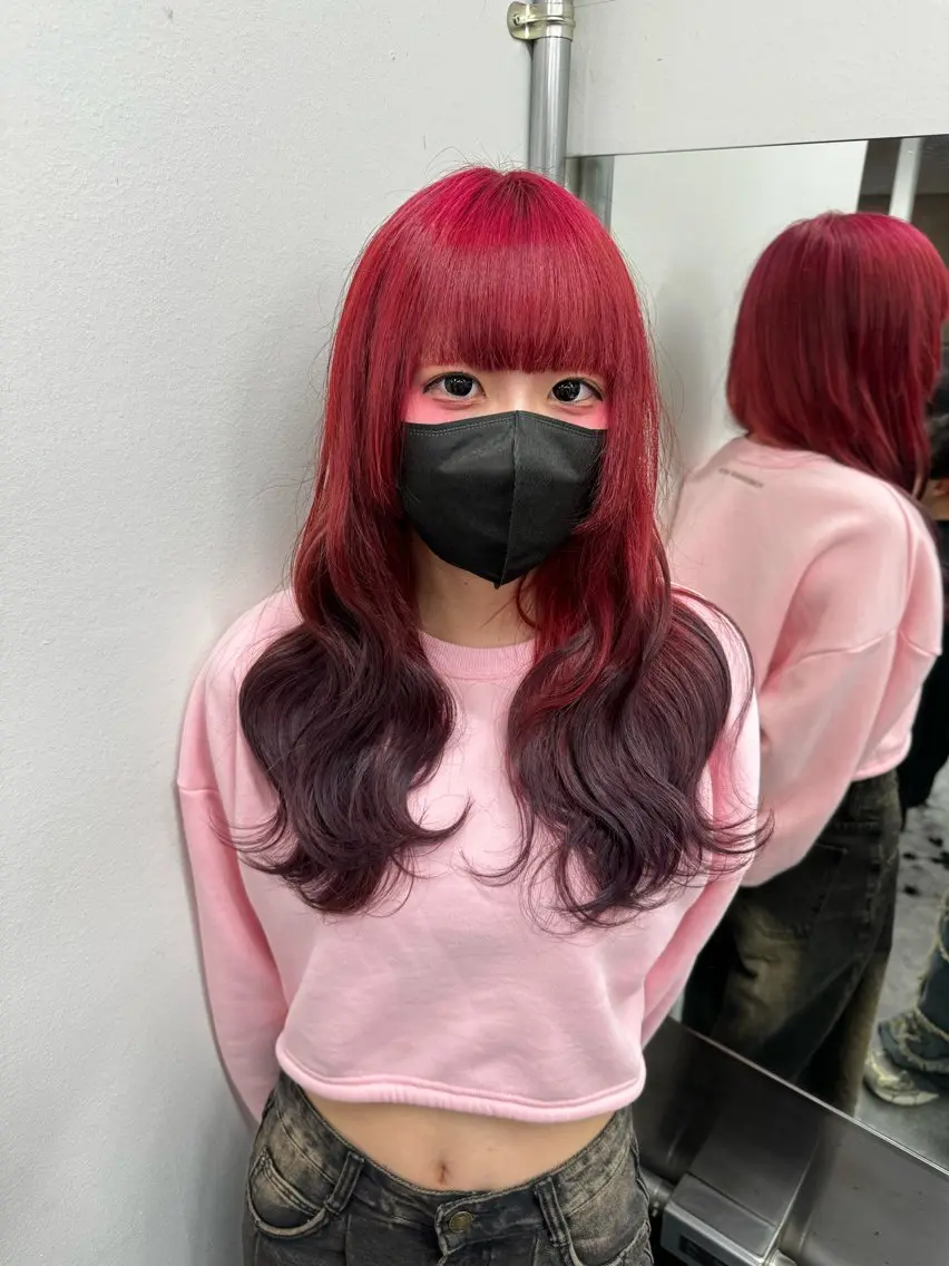 【🍒ྀིご新規様限定専用クーポン🍒ྀི】ダブルカラー+トリートメント 🍃(2STEPトリートメント)の写真