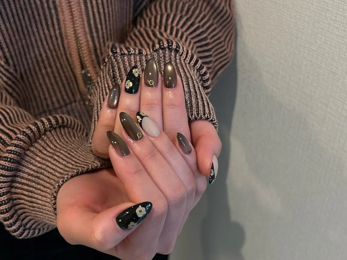 ネイル マグネットネイル ハンドネイル ♡CELEBRAIL ♡のネイルデザイン
