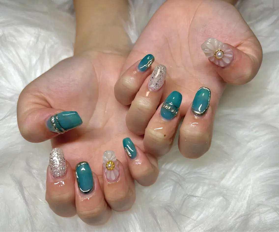 ネイル ハンドネイル CHARME 🤎〔RINA〕のネイルデザイン