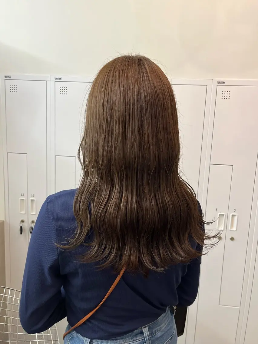 ロング カット 牧下 晴香のヘアスタイル