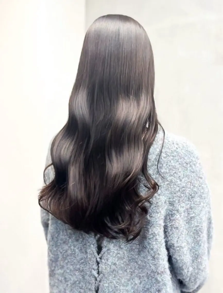 ロング カラー 塚内 将哉のヘアスタイル