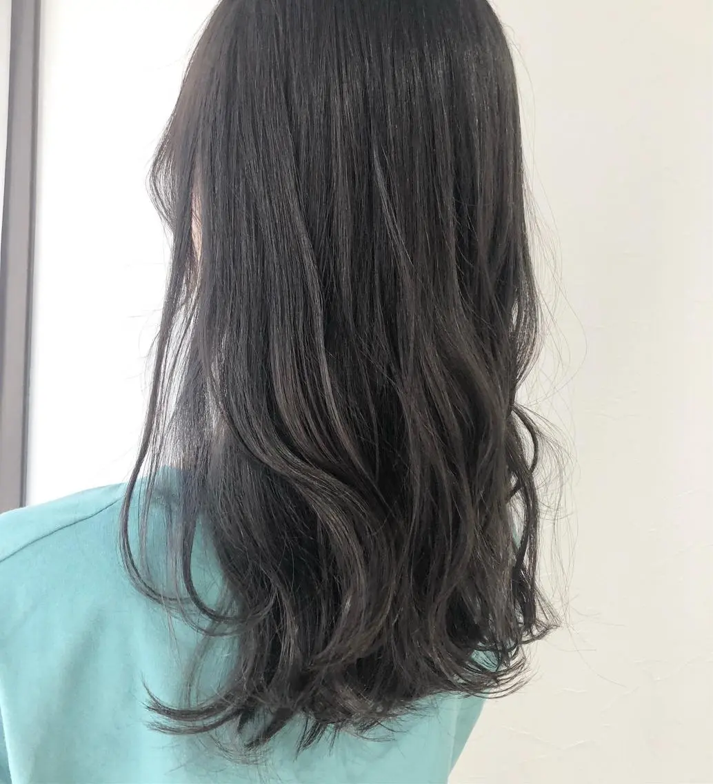 セミロング セミロングパーマ アッシュ ボブ エクステ 外国人風カラー カット ヘアカラー 夜23時まで予約🉑 reverieあきらのヘアスタイル