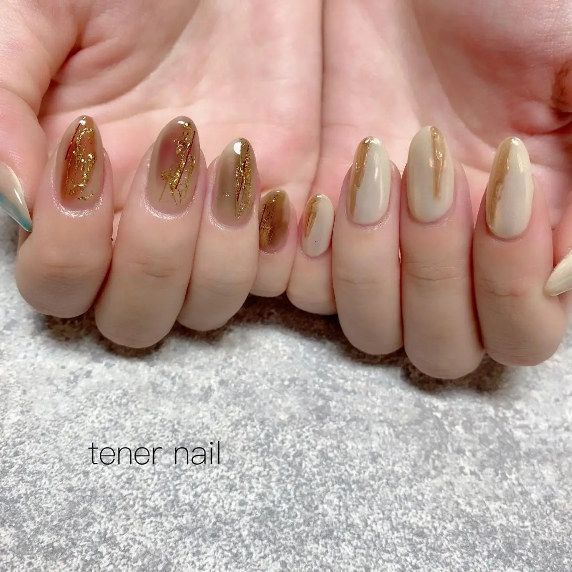 ネイル ニュアンスネイル テネルネイル tener nailのネイルデザイン