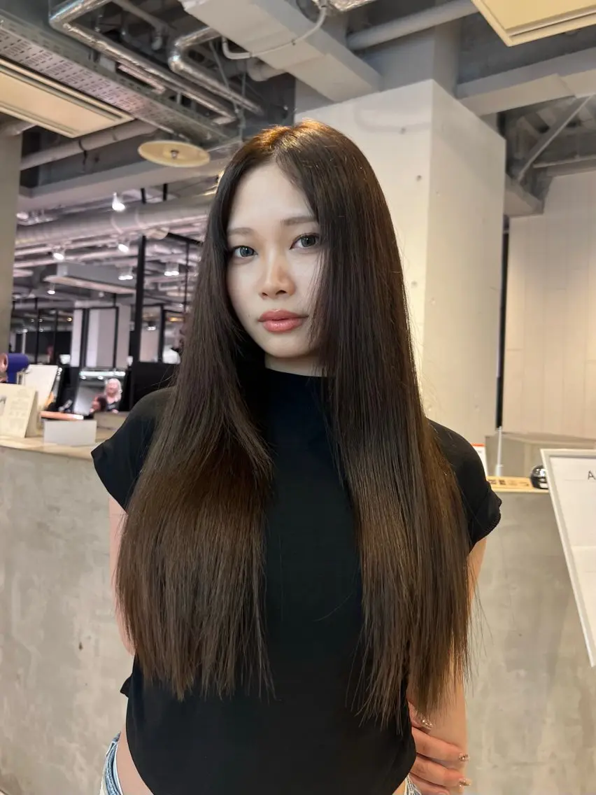 パーマ 縮毛矯正 池袋センターパート 特化🔥YUUKIのヘアスタイル
