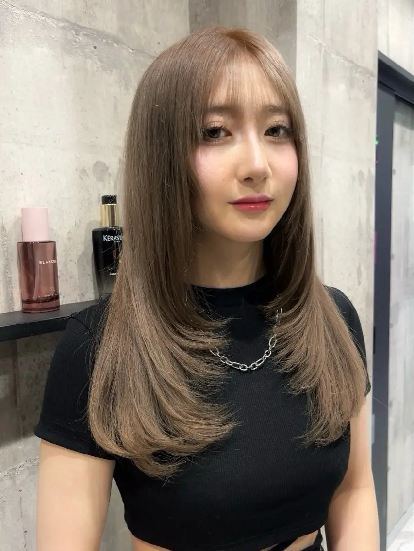 ✦.*土日祝はこちら🤎【レイヤーカット➕カラー➕3stepトリートメント】の写真