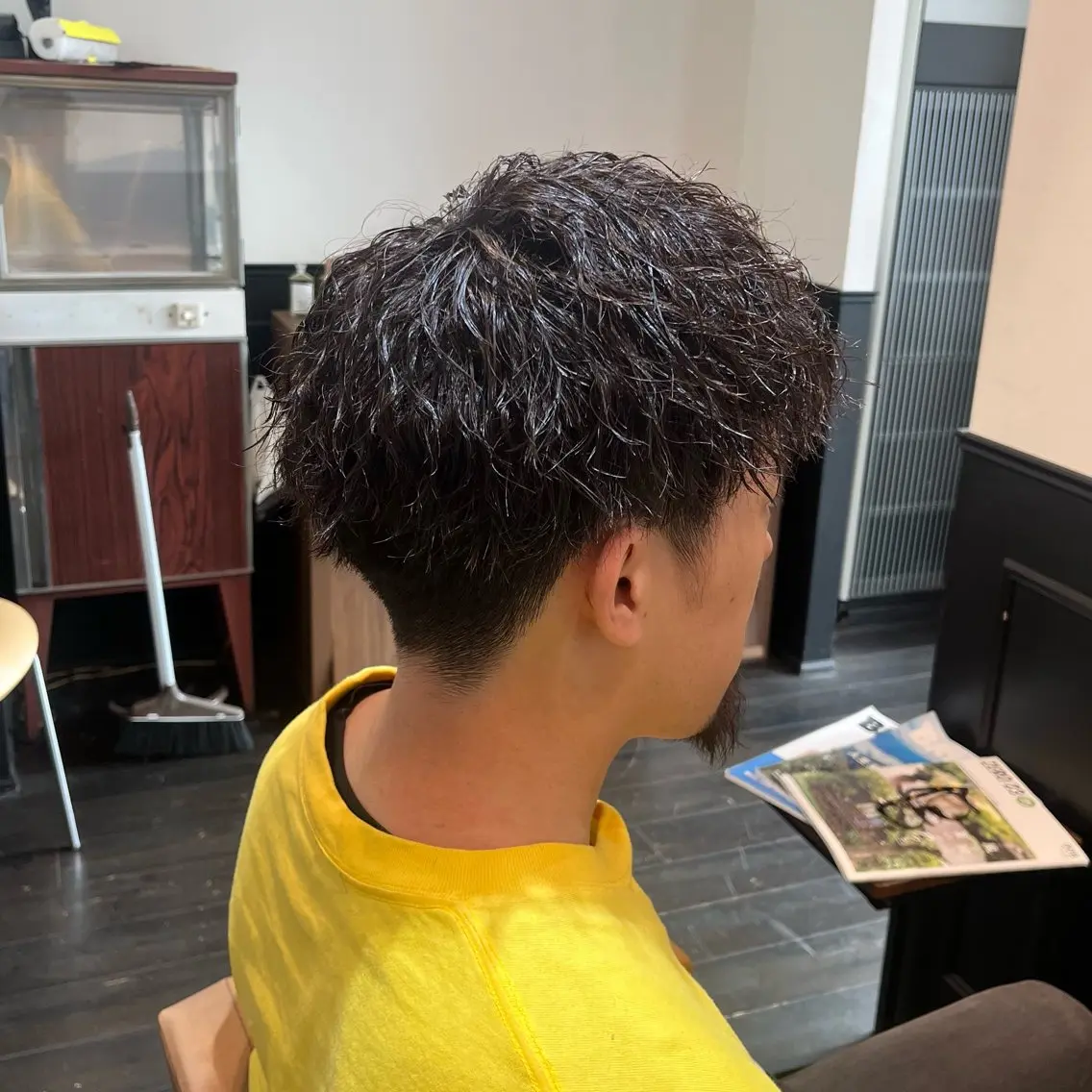 ショート ツイストパーマ スズキ リコのヘアスタイル