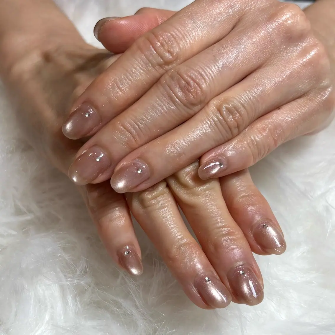 ネイル ハンドネイル WHITE NAIL 鳳店AYUMIのネイルデザイン