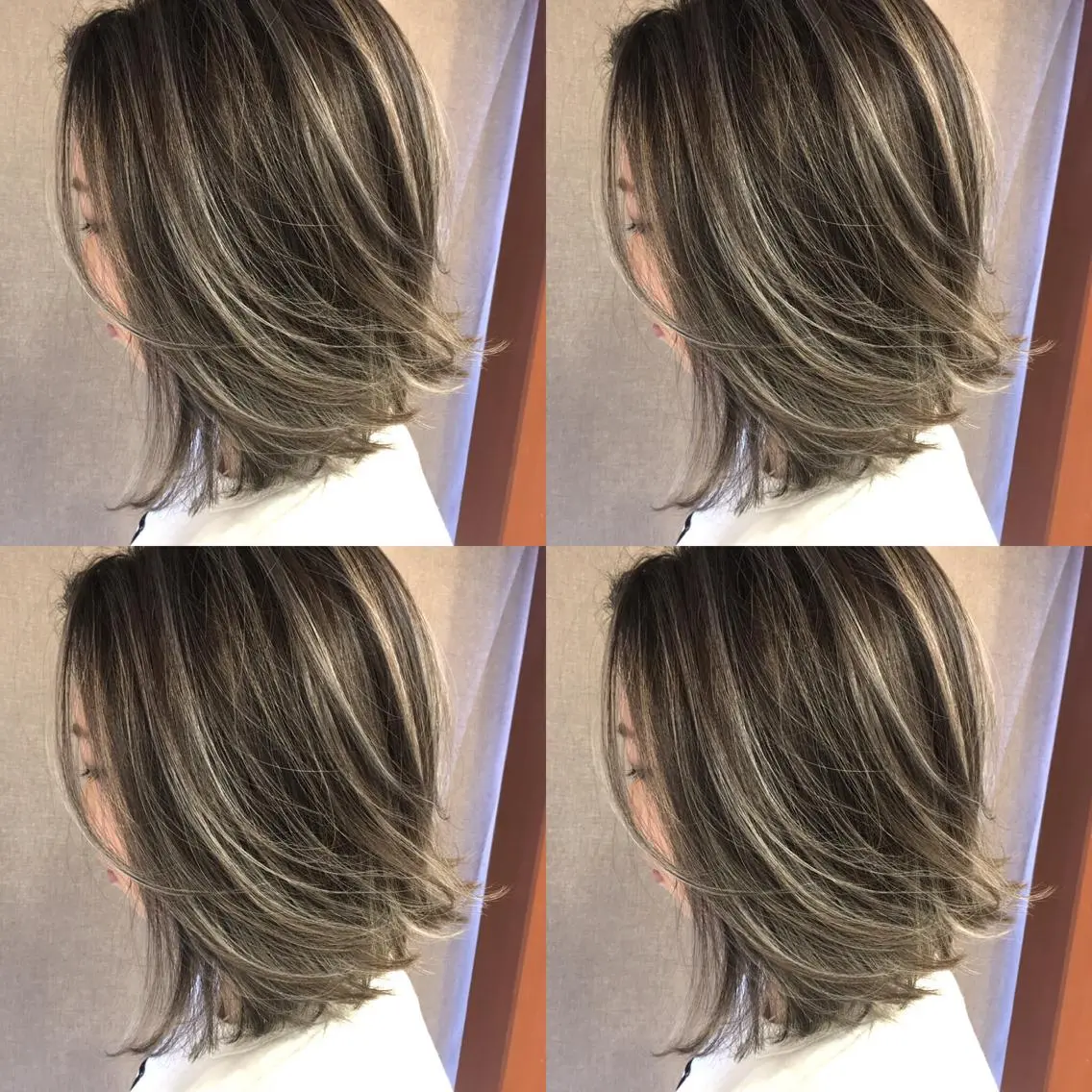 ショート カラー ヘアアレンジ ハイライトカラー 3Dハイライト ハイライト 井上 一平のヘアスタイル