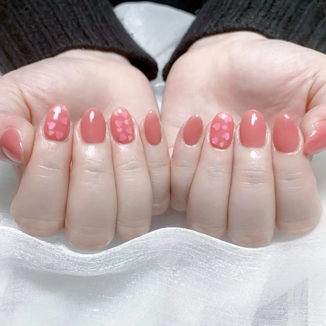 メンズ ネイル メンズ韓国風 アートネイル オーロラネイル ガーリー キラキラネイル ハンドネイル Nail salon 木にいるのネイルデザイン