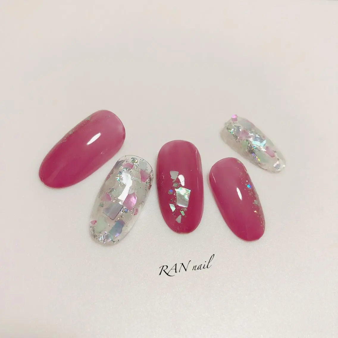 ネイル フットネイル キラキラネイル ハンドネイル フットネイル RAN nailのネイルデザイン
