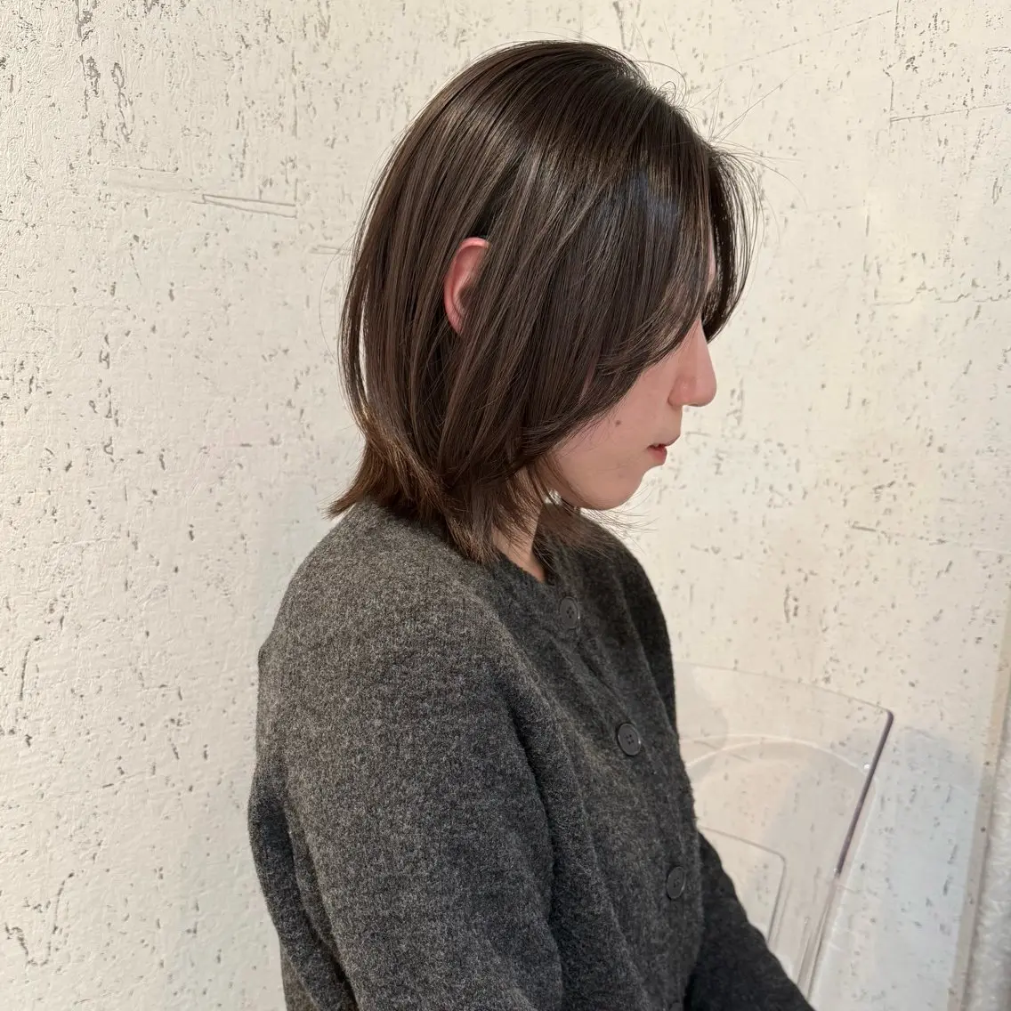 ミディアム カラー パーマ カット ヘアカラー 縮毛矯正 トリートメント mai / linoah˚✧のヘアスタイル