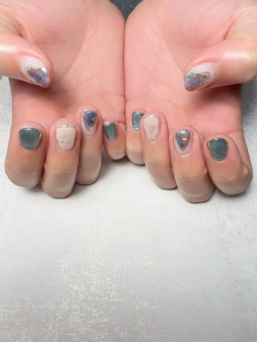 ネイル ニュアンスネイル Li-fra MIZUKIのネイルデザイン