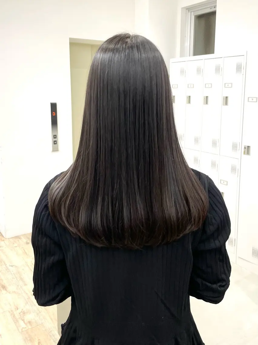 セミロング 艶髪/髪質改善 ナカムラのヘアスタイル