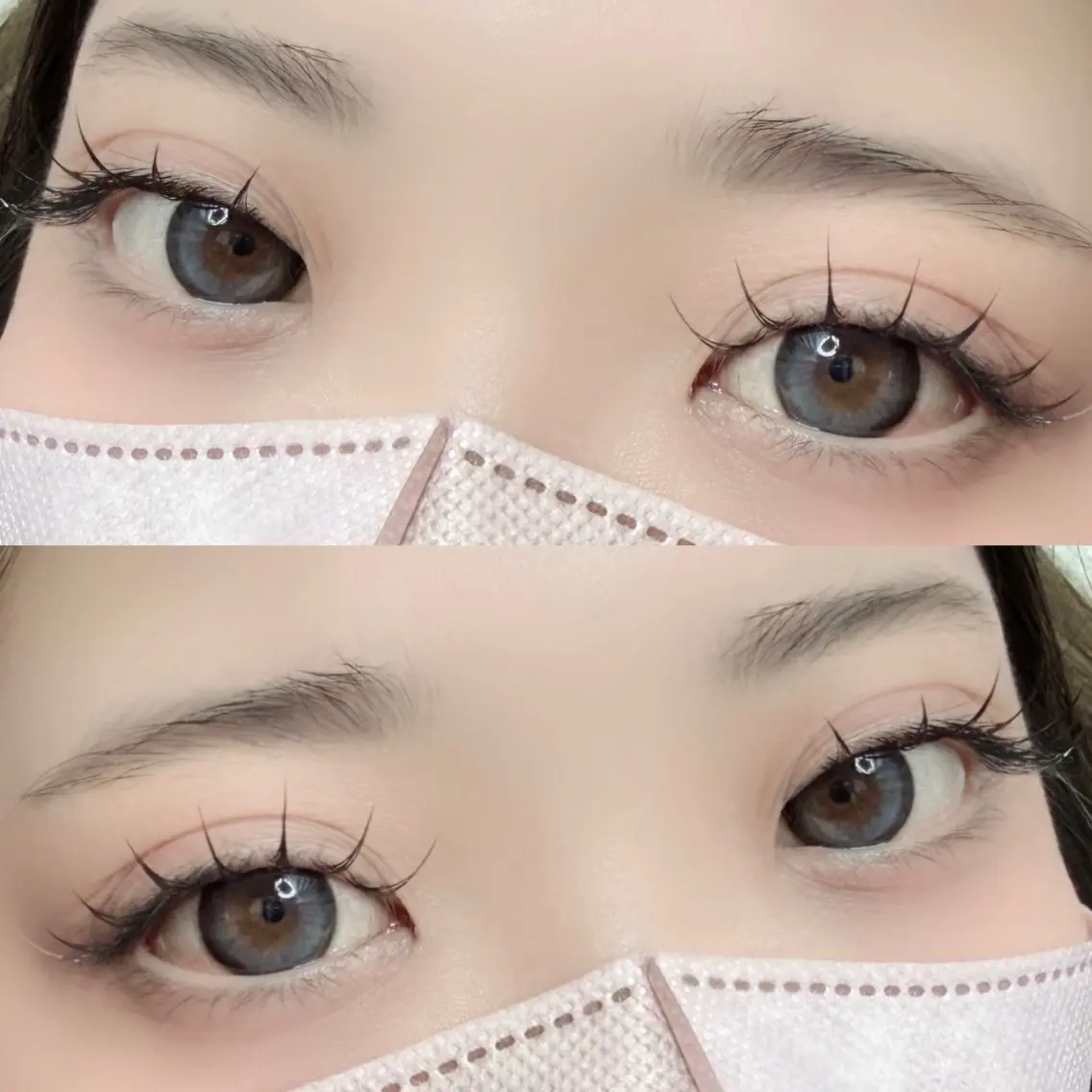 マツエク・マツパ フラットラッシュ narumi アイサロンのマツエク・マツパデザイン