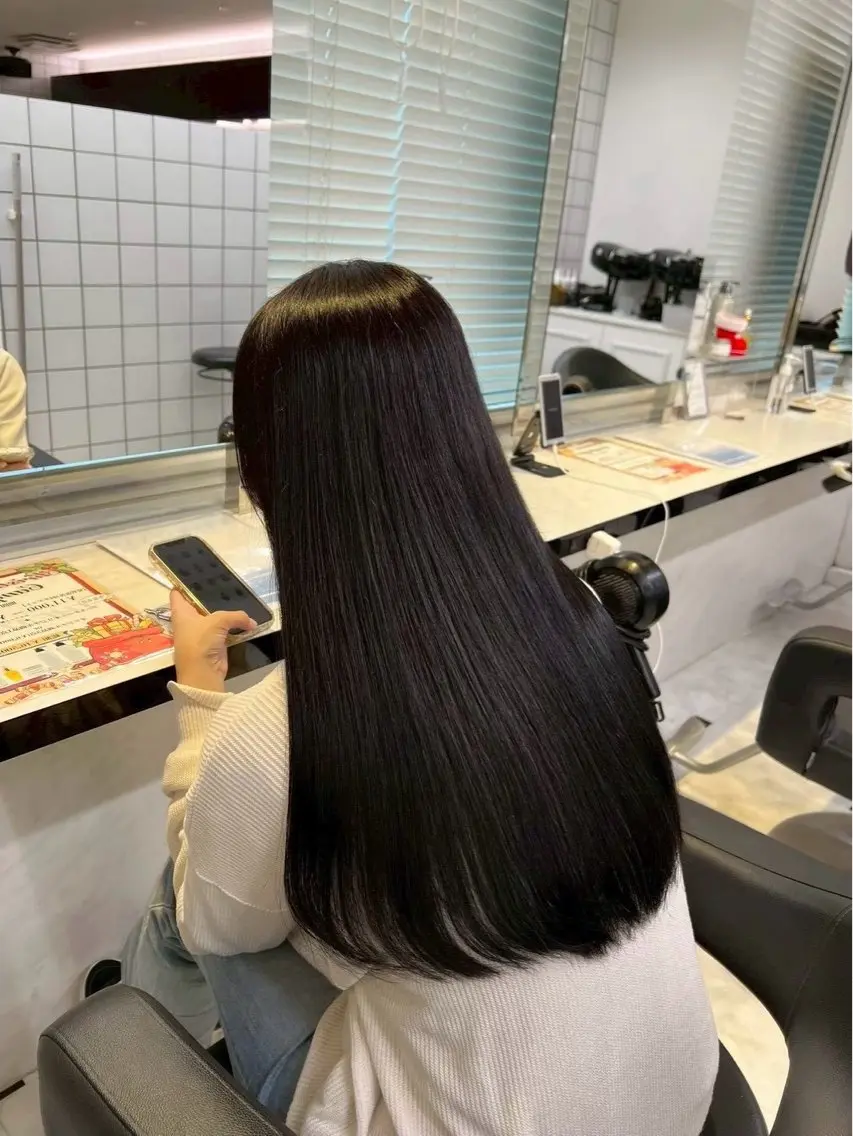 ロング ヘアカラー トリートメント 透明感🤍×髪質改善 🫧Kaitoのヘアスタイル