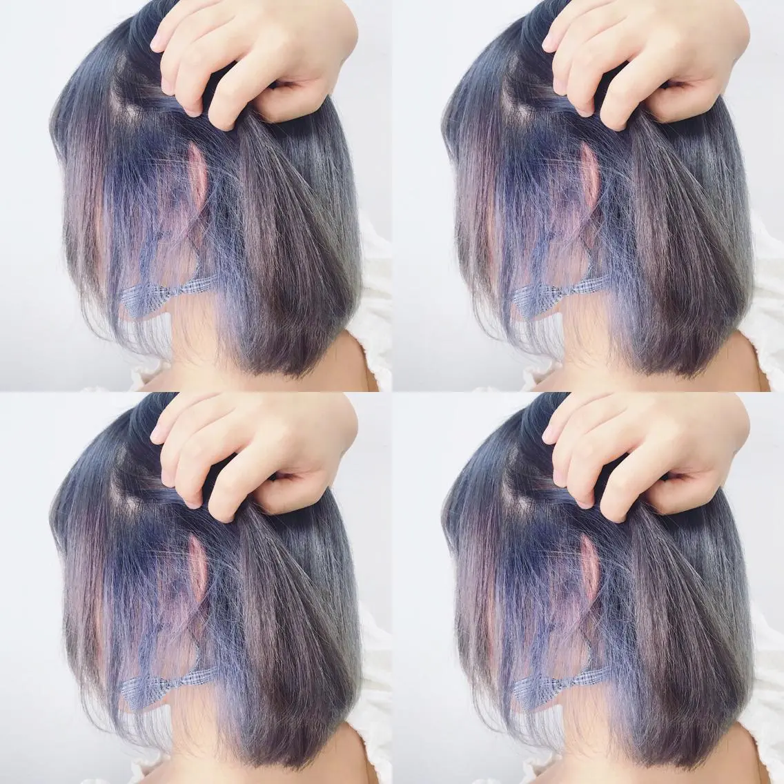ミディアム カラー ヘアアレンジ ヘアカラー トリートメント TAKUMAブリーチ /切りっぱなし🪽のヘアスタイル