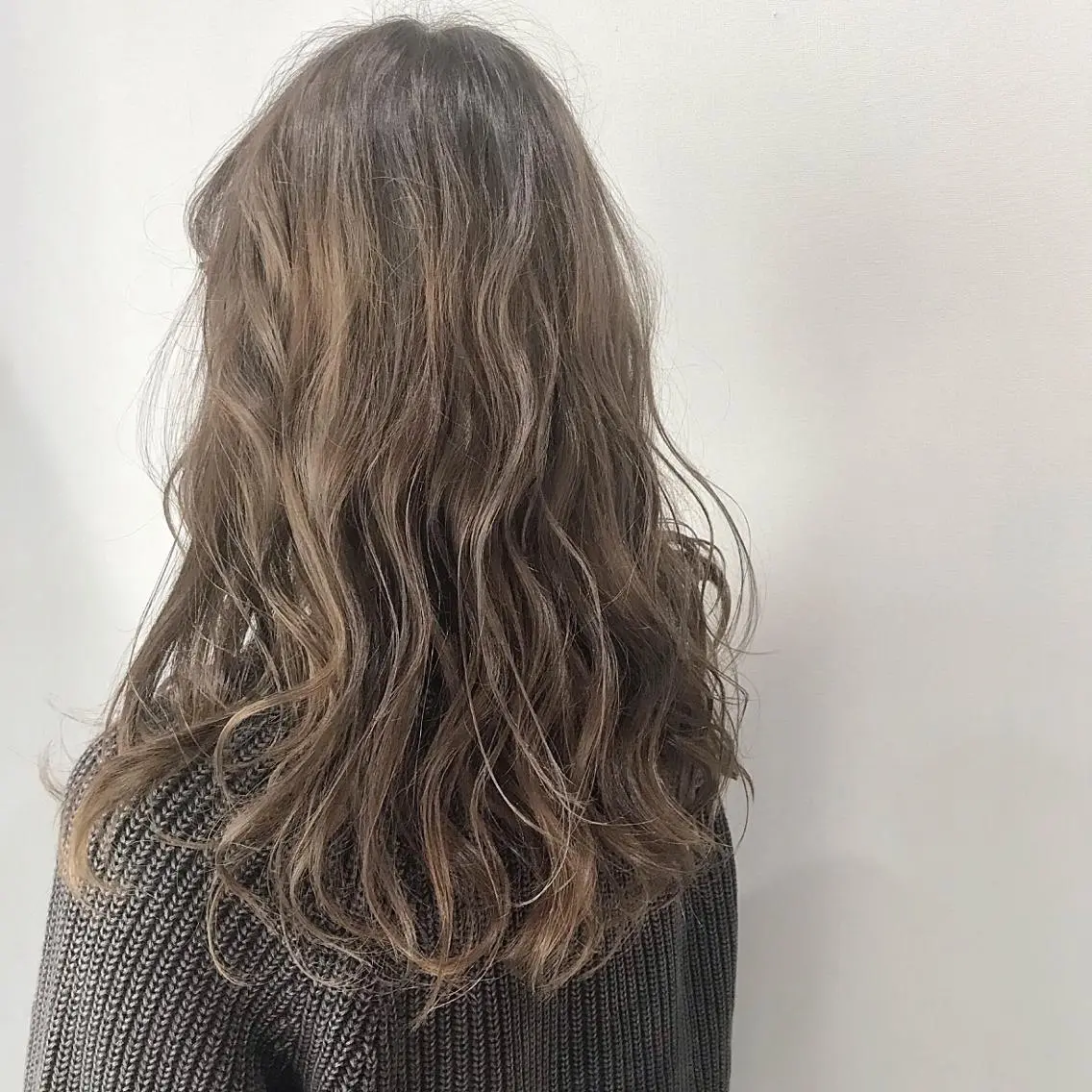 セミロング カラー パーマ ヘアアレンジ 美髪専門サロン kazuのヘアスタイル