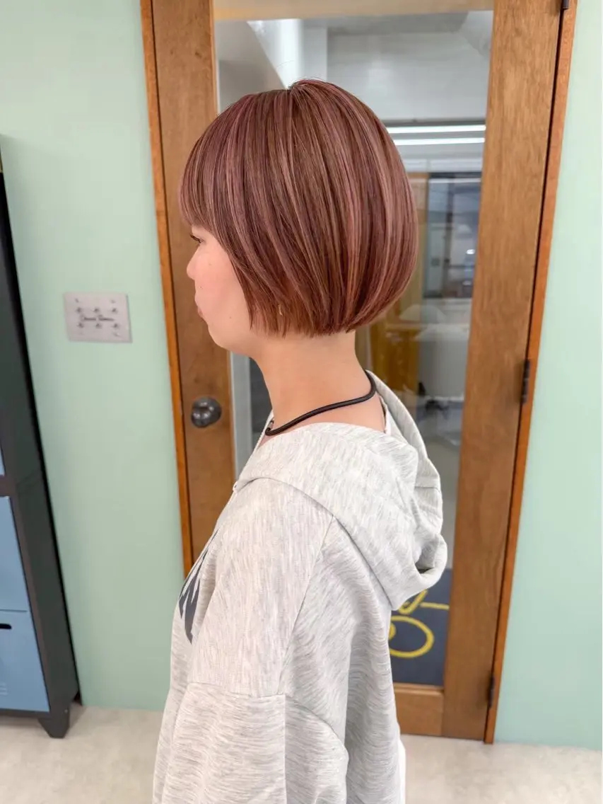 ショート ショート ・ボブ /もえまる🌻のヘアスタイル