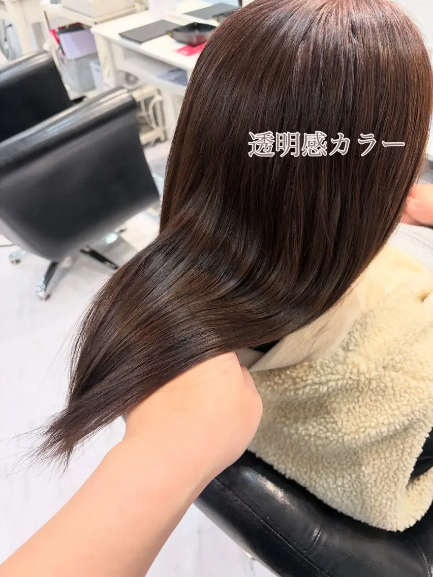 ロング メッセのみ受付 うえはらのヘアスタイル