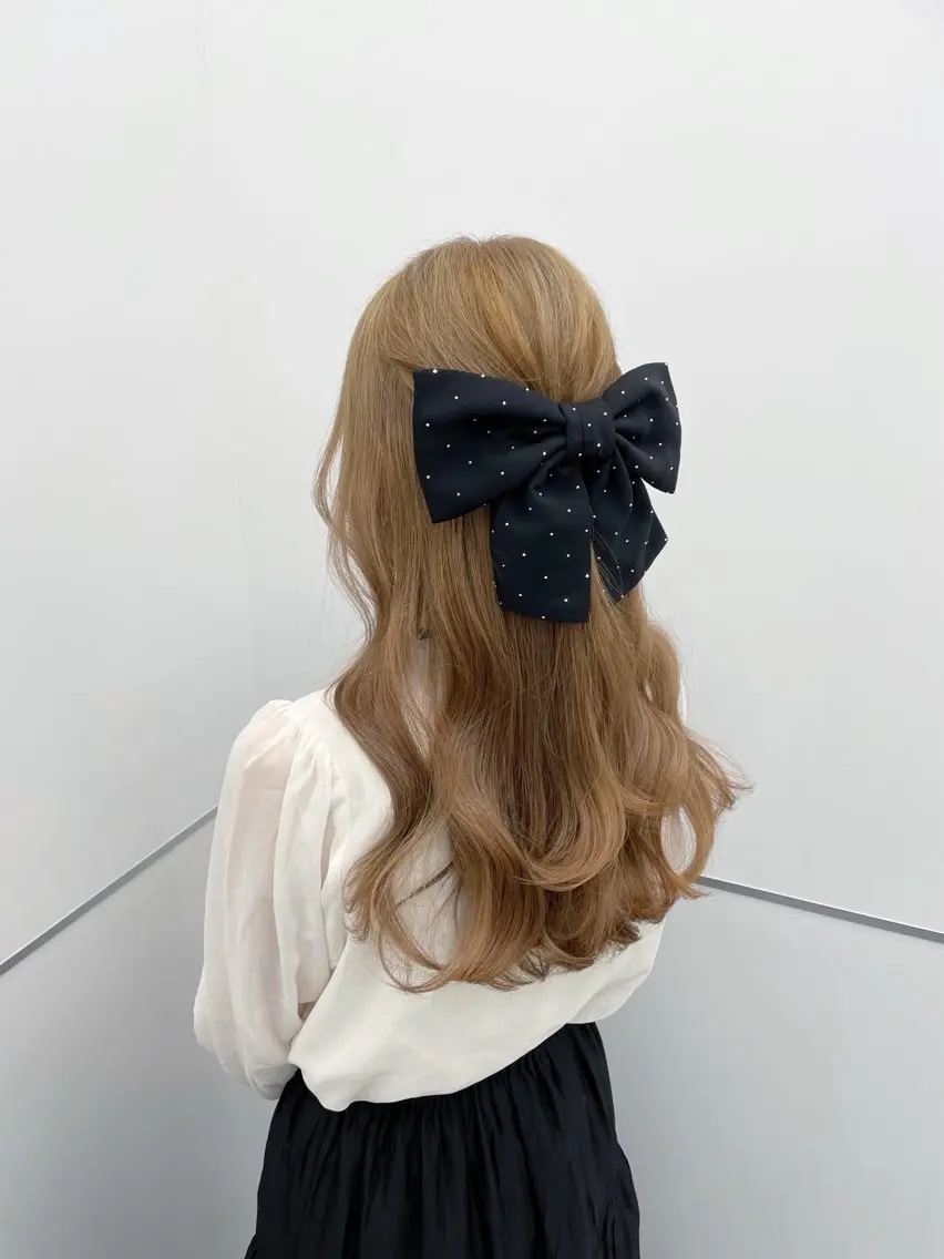 ヘアアレンジ ハーフアップ 石川 理恵のヘアスタイル