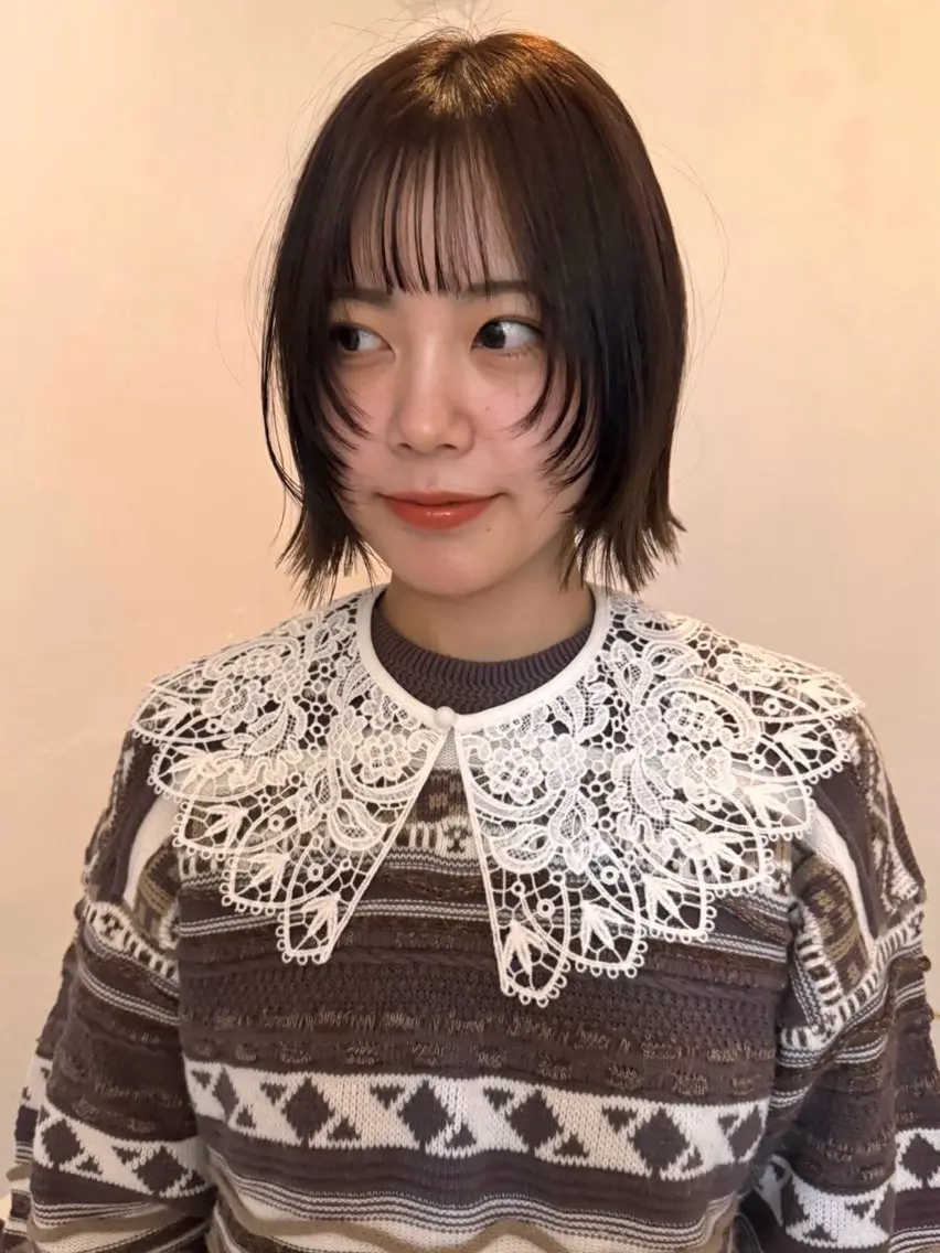 ワンカラー+艶トリートメント🥣の写真