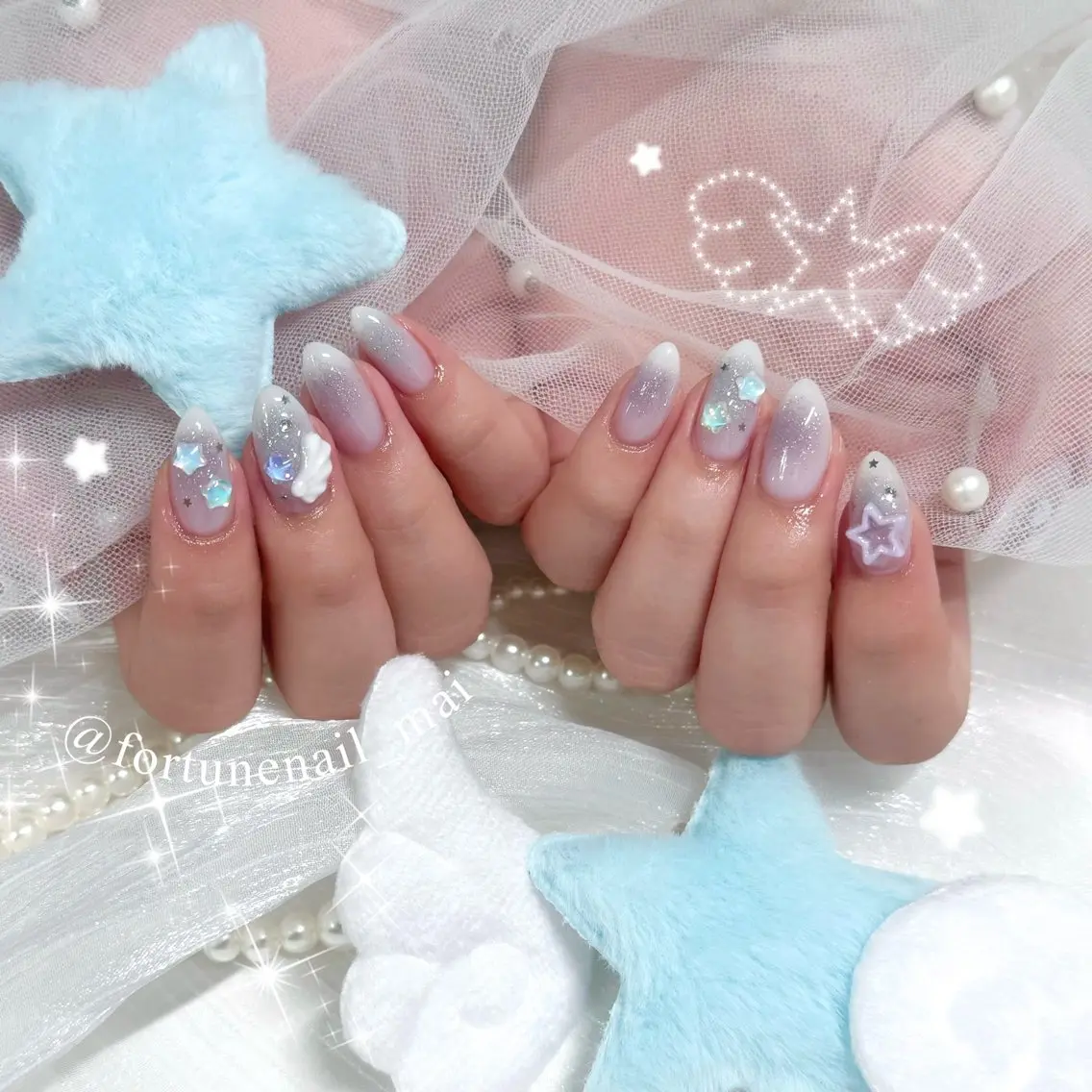ネイル チークネイル ハンドネイル 🎀Mai 🎀のネイルデザイン