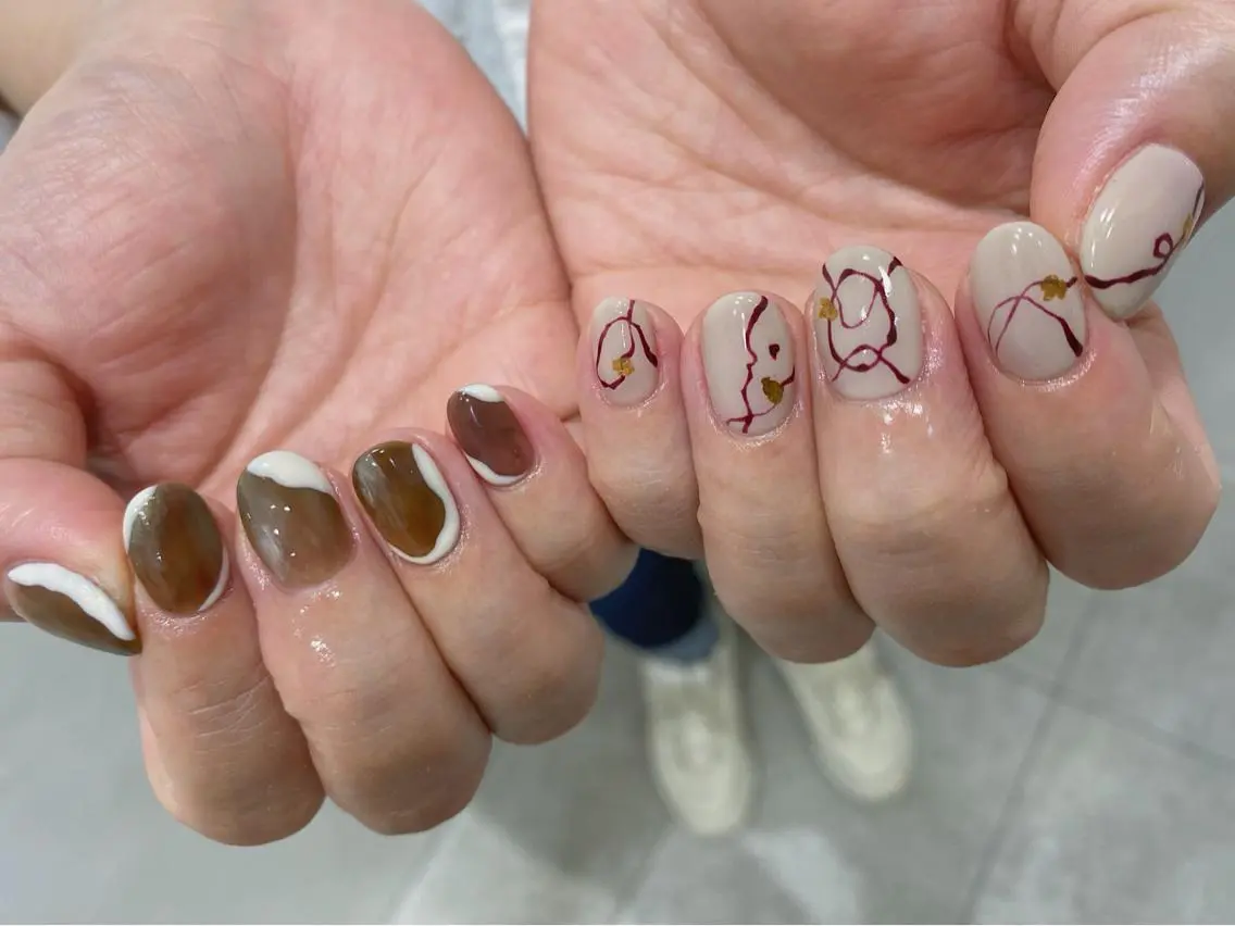 ネイル nailartist lisaのネイルデザイン