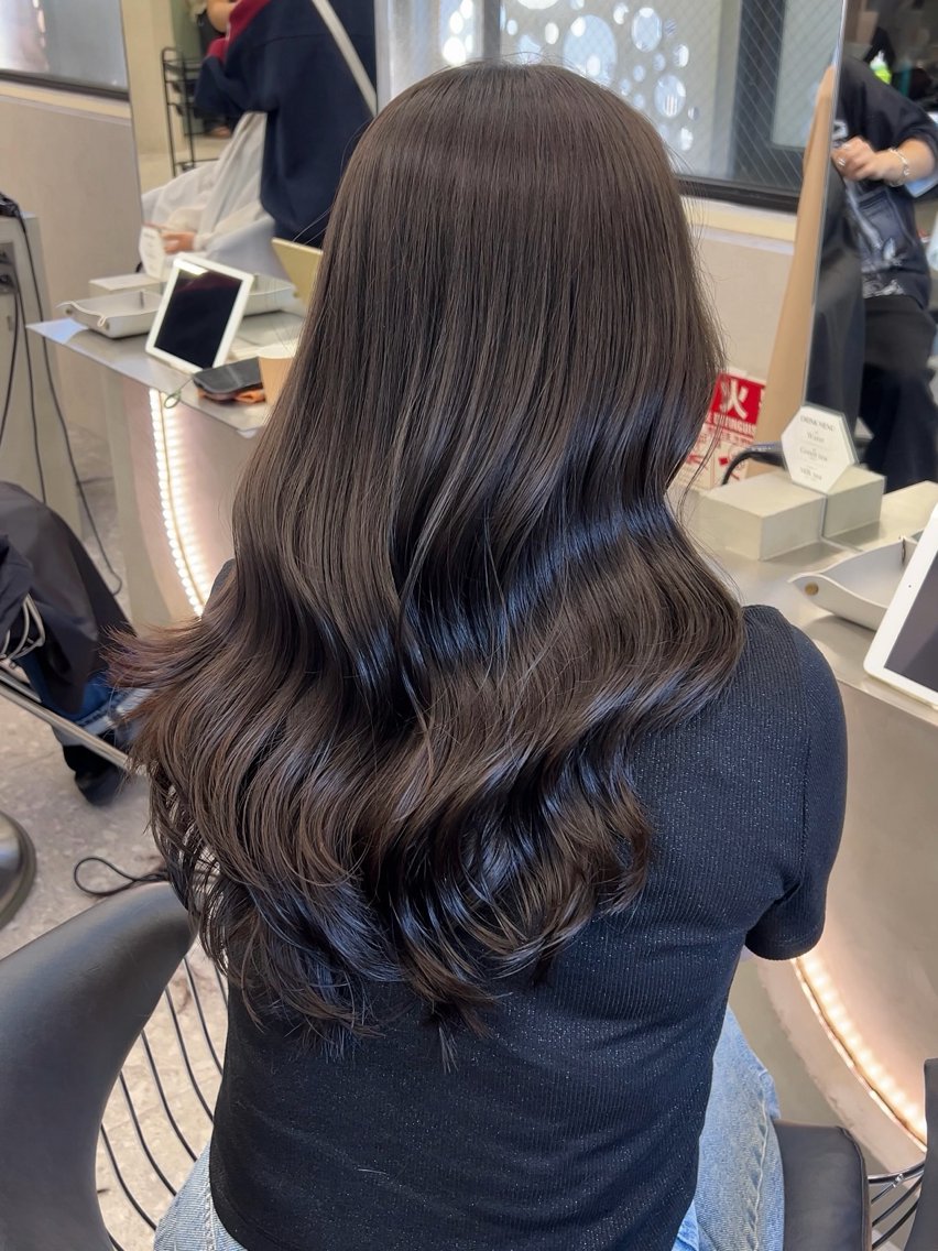 ロング カラー カット ヘアカラー トリートメント 🌈Hiroki🌈 韓国ヘア🇰🇷のヘアスタイル