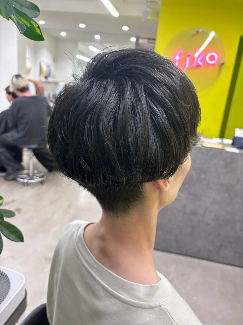 ショート パーマ メンズ メンズパーマ パーマ 鈴木 ちさきのヘアスタイル