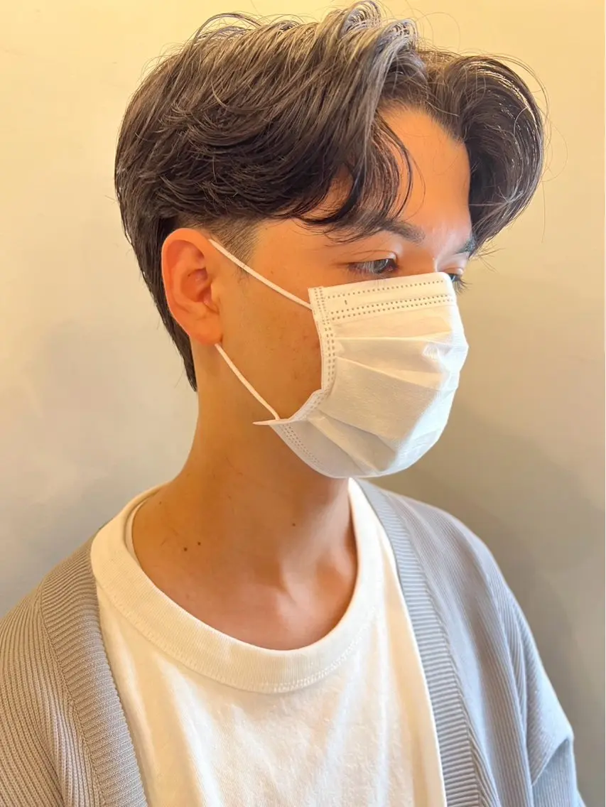 メンズ 渡辺奎斗/ ボブ レイヤーカットのヘアスタイル