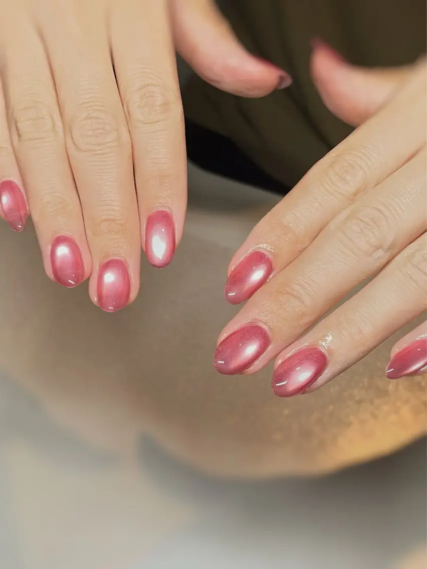 ネイル マグネットネイル ワンカラーネイル Nail Salon 'em 三沢市ネイルのネイルデザイン