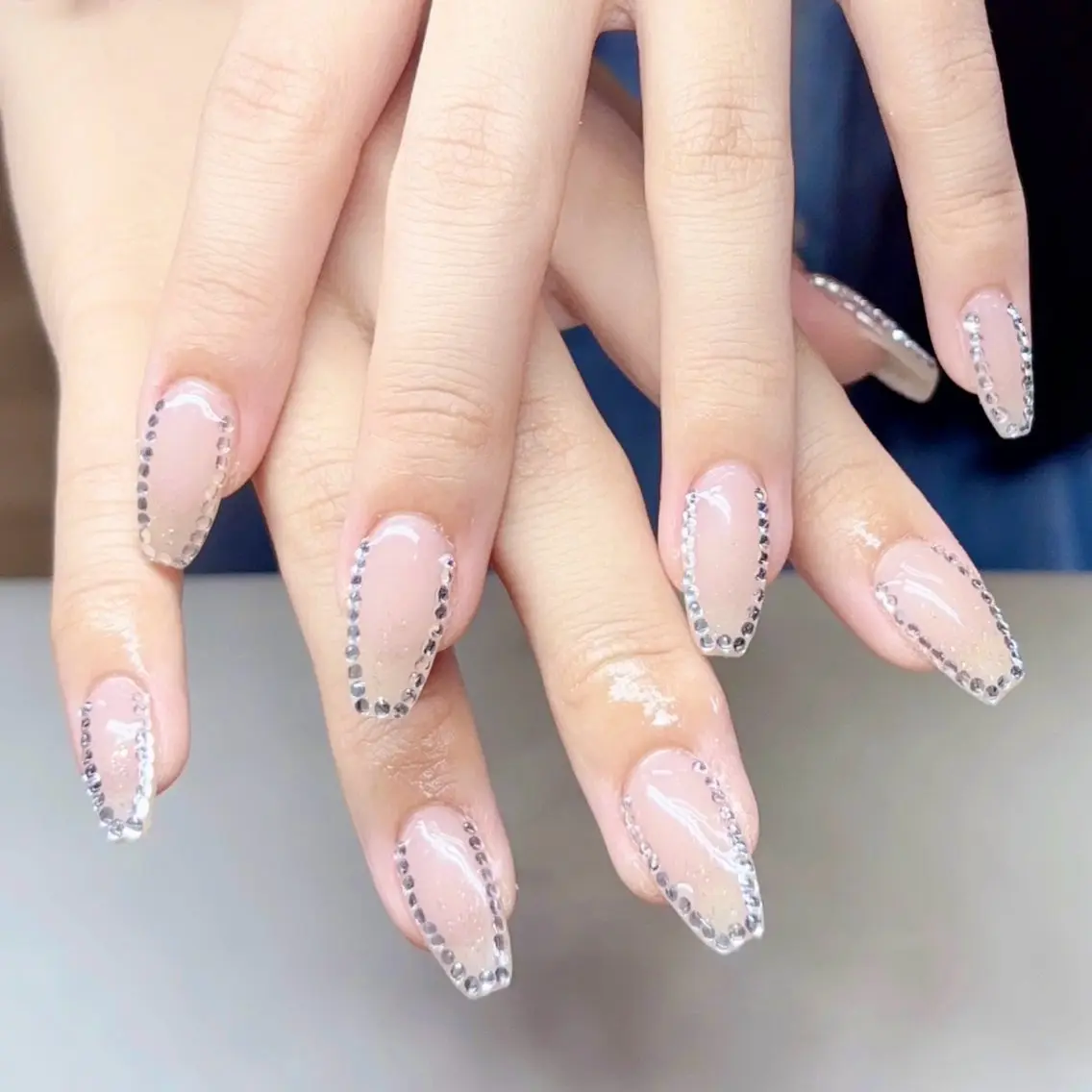 ネイル 🎀kira 長さだし💗モチ最高のネイルデザイン